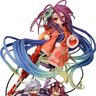 Shuvi Dola avec Chibi Riku et Corone - No Game No Life - Figurine 1/7 (Réédition, Phat!)