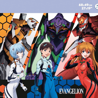 Characters - Neon Genesis Evangelion Puzzle - Level 42 (1000 Teile)