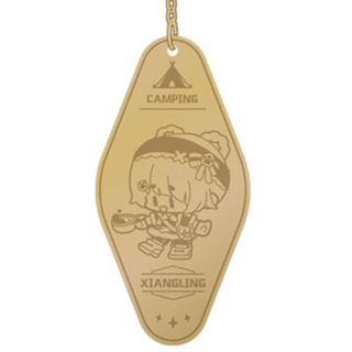 Xiangling - Genshin Impact Relaxing Camp Series - Metallanhänger - miHoYo - Profil