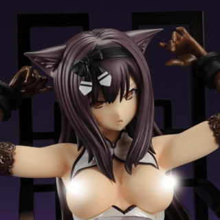 Chu-kana Neko to Isu - Chained Cat on Chair