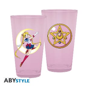 SAILOR MOON - Large Glass - 400ml - Sailor Moon - x2