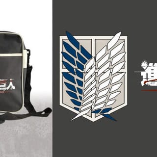 Buy Messenger Bag - Survey Corps Logo - Attack on Titan online | Figuya