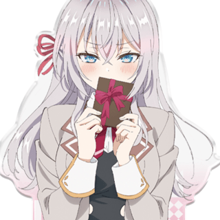 Alya / Alisa Mikhailovna Kujou - Alya Sometimes Hides Her Feelings in Russian - Acrylic Stand (Valentine Version) - Azumaker