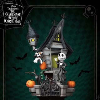 Jack's Haunted House  - Nightmare before Christmas D-Stage Diorama - Beast Kingdom Toys - Re-Release