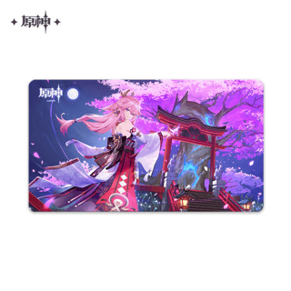 Yae Miko - Sakura & Torii Motive - Mousepad /Spielmatte - Genshin Impact - miHoYo