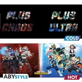 My Hero Academia - 460 ml Heat Change/ Zaubertasse - "Heroes" - Abystyle
