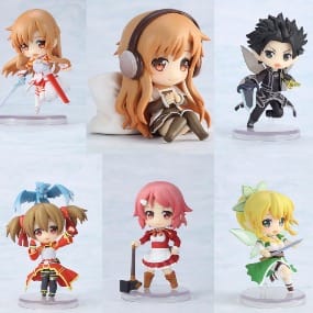 Set - Sword Art Online Niitengo (6 Figures) - Re-Release