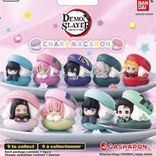Zufällige Auswahl - Kimetsu no Yaiba - Demon Slayer - CandyToy - Chara Macaron - Bandai