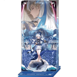 Furina & Neuvillette - Genshin Impact - Glitzer Acrylaufsteller (Masquerade of the Guilty) - miHoYo