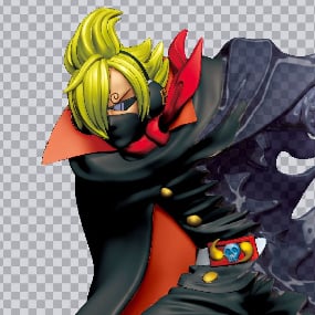 Sanji - Soba Mask - One Piece Log Box Re: Birth - Wanokuni Vol. 1 - Megahouse - Profil