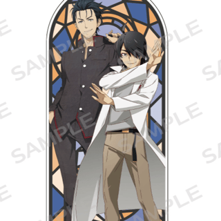 Koyomi Araragi x Rintarou Okabe - Bakemonogatari x STEINS;GATE - Hologram Acrylaufsteller - i-rights,LLC