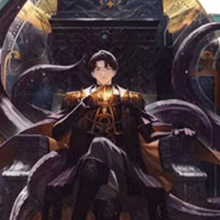 Klein Moretti - The Throne Series - Lord of Mysteries Acrylic Diorama - Yin Liu Hui She