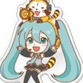 Hatsune Miku keychain C - Hatsune Miku x Rascal - Profil