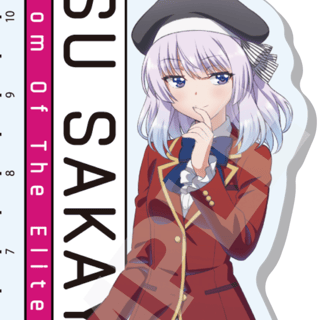 Arisu Sakayanagi - Classroom of the Elite - Acrylic Stand (3 Way Chara Memo Board 07) - CS.Front