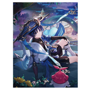 Wanderer - Genshin Impact (Secret Summer Paradise) - Aktenhülle /Clear File - miHoYo - Profil