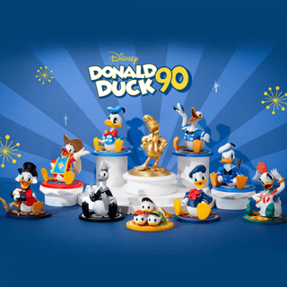 Zufällige Auswahl - Disney Donald Duck - Mini Figuren (90th Anniversary Series) - Pop Mart