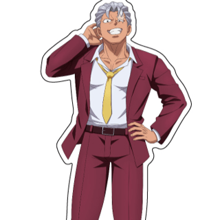 Andy - Undead Unluck - Acrylic Stand - A3 - Profil