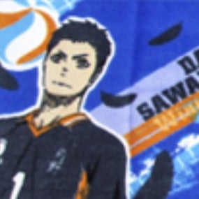 Haikyuu - Handtuch /Schal - Daichi Sawamura, Asahi Azumane und Koshi Sugawara - Profil