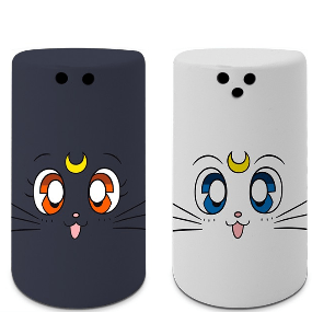 Sailor Moon - Salz- und Pfefferstreuer  - Luna & Artemis - Profil