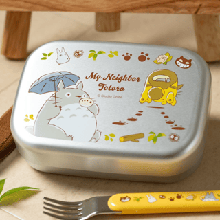 My Neighbor Totoro - Studio Ghibli - Totoro - "Totoro & Catbus" - Aluminium Lunch Box - Skater - Profil