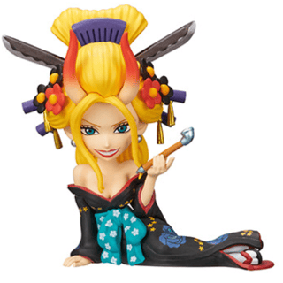 Black Maria - One Piece - WCF Minifigur Vol.1 Wanokuni Onigashima (C) - Banpresto - Profil