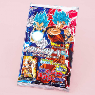 Dragon Ball Super - Metalic Sheet Chewing Gum - Coris - 3,5 g - Profil