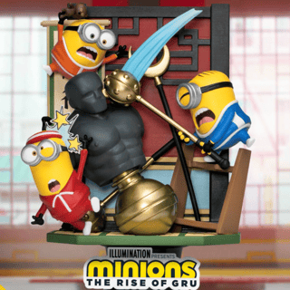 Kung Fu! - Minions 2 D-Stage Diorama - Beast Kingdom Toys - Profil
