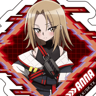 Anna Kyoyama - Shaman King - Acrylic Keychain (Cyberpunk Version 2) - Medicos Entertainment