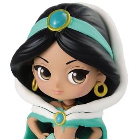 Jasmine - Winter Costume - Alladin - Disney Q Posket Petit Girls Festival - Banpresto - Profil