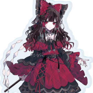 Reimu Hakurei (Yami Kawaii Ver.) - Touhou Project - Acrylic Stand (Yami Kawaii Ver.) - A3