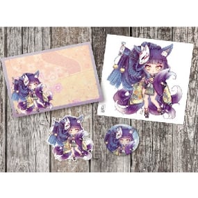 Chibi Kitsune Kyoko - Fanset - Hideko Merchandise - Profil