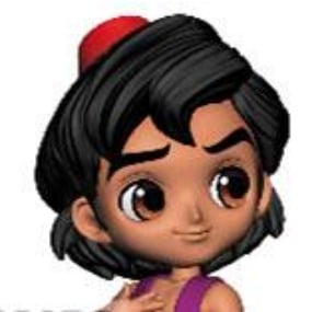Aladdin - Disney Character Collection - Q Posket Petit - Banpresto