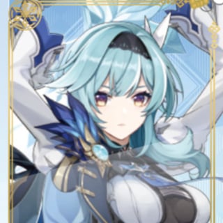 Eula (Colotta Charm) - Genshin Impact - Acryl Anhänger - miHoYo