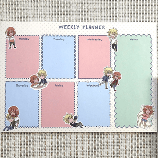 Notizblock DIN A5: Manga Kawaii Chibi Wochenplaner - nayght-tsuki  - Profil