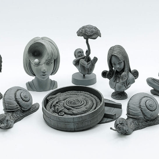 Set - Junji Ito Uzumaki Pocket Curse Minifiguren - Good Smile Company (8 Figuren) - Profil