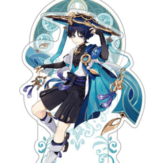 Wanderer - Genshin Impact - Sumeru Castle Series Chara Acrylic Stand / Acrylaufsteller - Profil