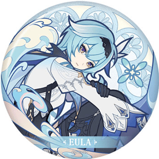 Eula - Genshin Impact - Button (Windblume's Breath Series) - miHoYo