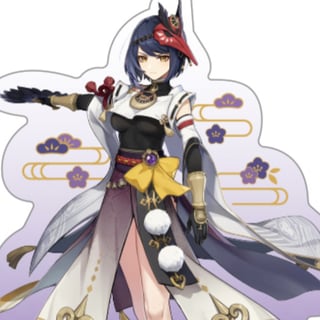 Sara Kujou   - Genshin Impact - Inazuma Series Chara Acrylic Stand / Acrylaufsteller