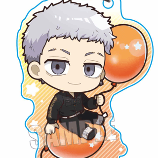 Takashi Mitsuya (Balloon Version) - Tokyo Revengers - Acrylanhänger (Pukasshu) - Bell House - Profil