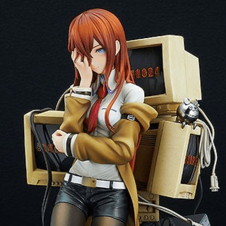 Makise Kurisu - Reading Steiner - Good Smile Company 1/7 Scale Figure - Profil