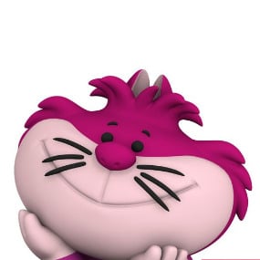Grinsekatze - Alice im Wunderland - Disney Cutte! Fluffy Puffy Minifigur  - Profil