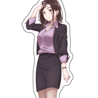 Airi Goto - Higehiro: After Being Rejected, I Shaved and Took in a High School Runaway - Acrylaufsteller - A3