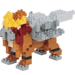 Entei - Pokémon Nanoblock Mini Series - NBPM-090 - Profil