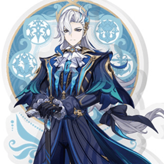 Neuvillette - Genshin Impact - Fontaine Series Chara Acrylic Stand / Acrylaufsteller - Profil