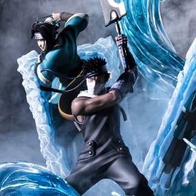 Zabuza Momochi and Haku - Tsume HQS Limited Edition Statue - Profil