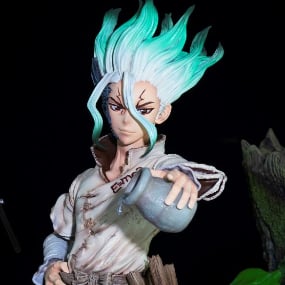 Statue Senku Ishigami - Dr. Stone - Kitsune - Profil