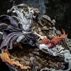 Kenshin vs. Shishio - 25th Anniversary Edition - Rurouni Kenshin - Elite Exclusive Statue 1/6 - Figurama Collectors - Profil