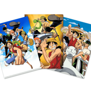 Classic Adventures - One Piece Clear Files / Klarsichthüllen - Sakami