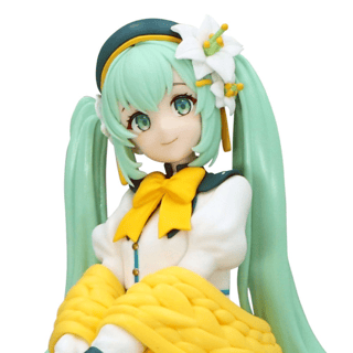 Hatsune Miku - White Edition - Flower Fairy Lily - Noodle Stopper - Furyu - Profil
