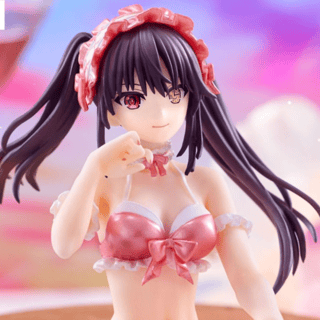 Kurumi Tokisaki - Pastel Red Swimsuit - Noodle Stopper - Furyu